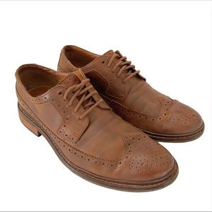 Men’s Cole Haan Brown Wingtip Dress Shoes